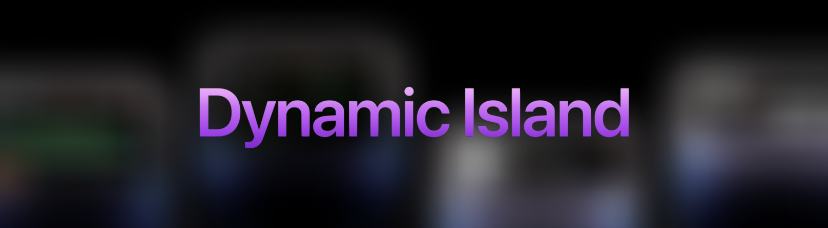 Dynamic Island Projects Page Picture